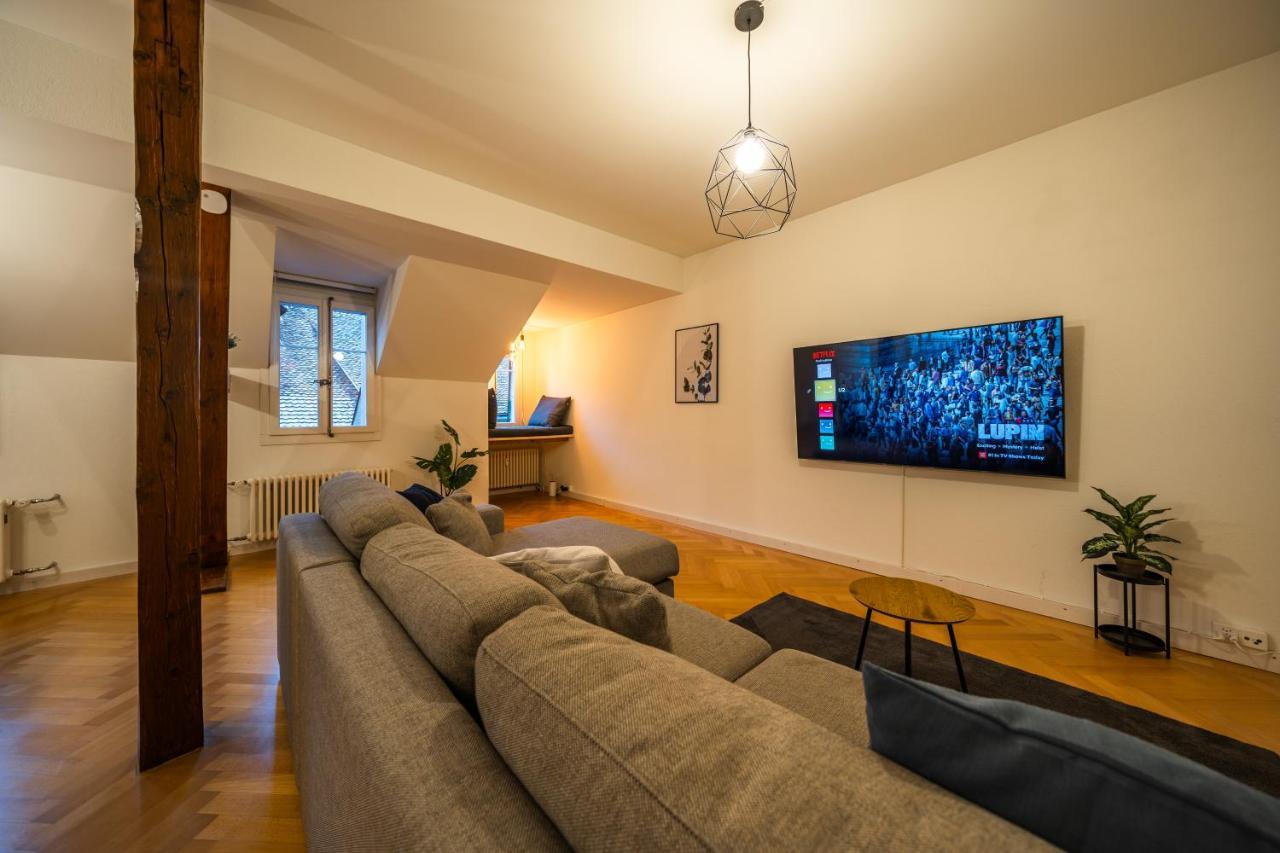 Old Town Apt In The Heart Of Thun With Garden Exterior foto