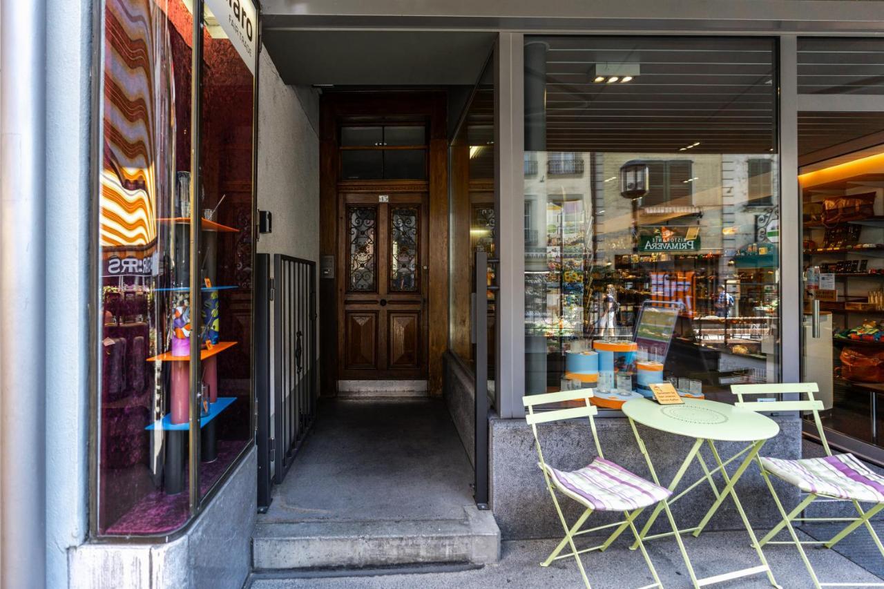 Old Town Apt In The Heart Of Thun With Garden Exterior foto