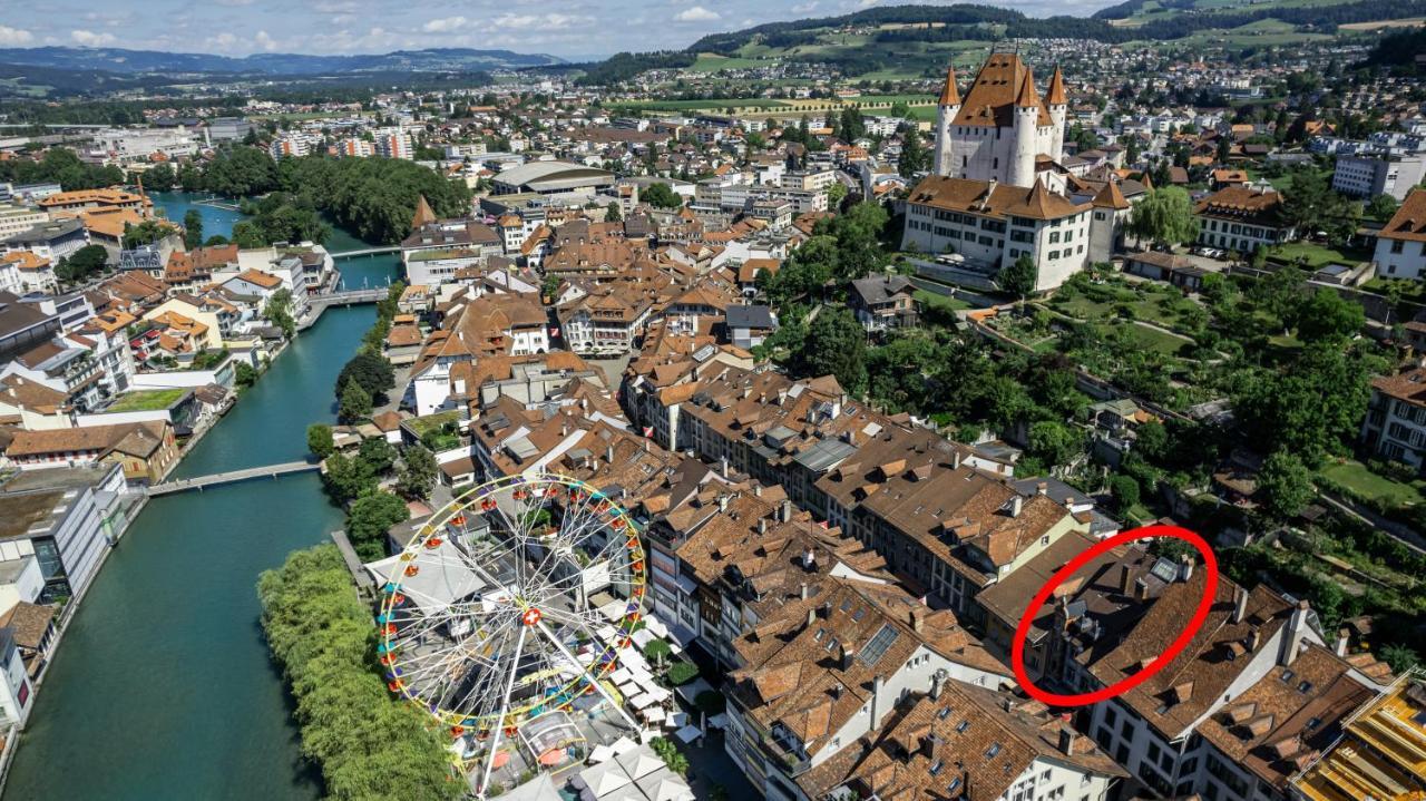 Old Town Apt In The Heart Of Thun With Garden Exterior foto